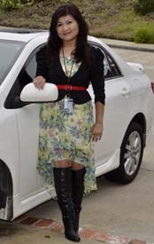 Kelly L. Nguyen, Allstate driving instructor